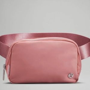 lululemon everywhere belt bag fanny pack pink